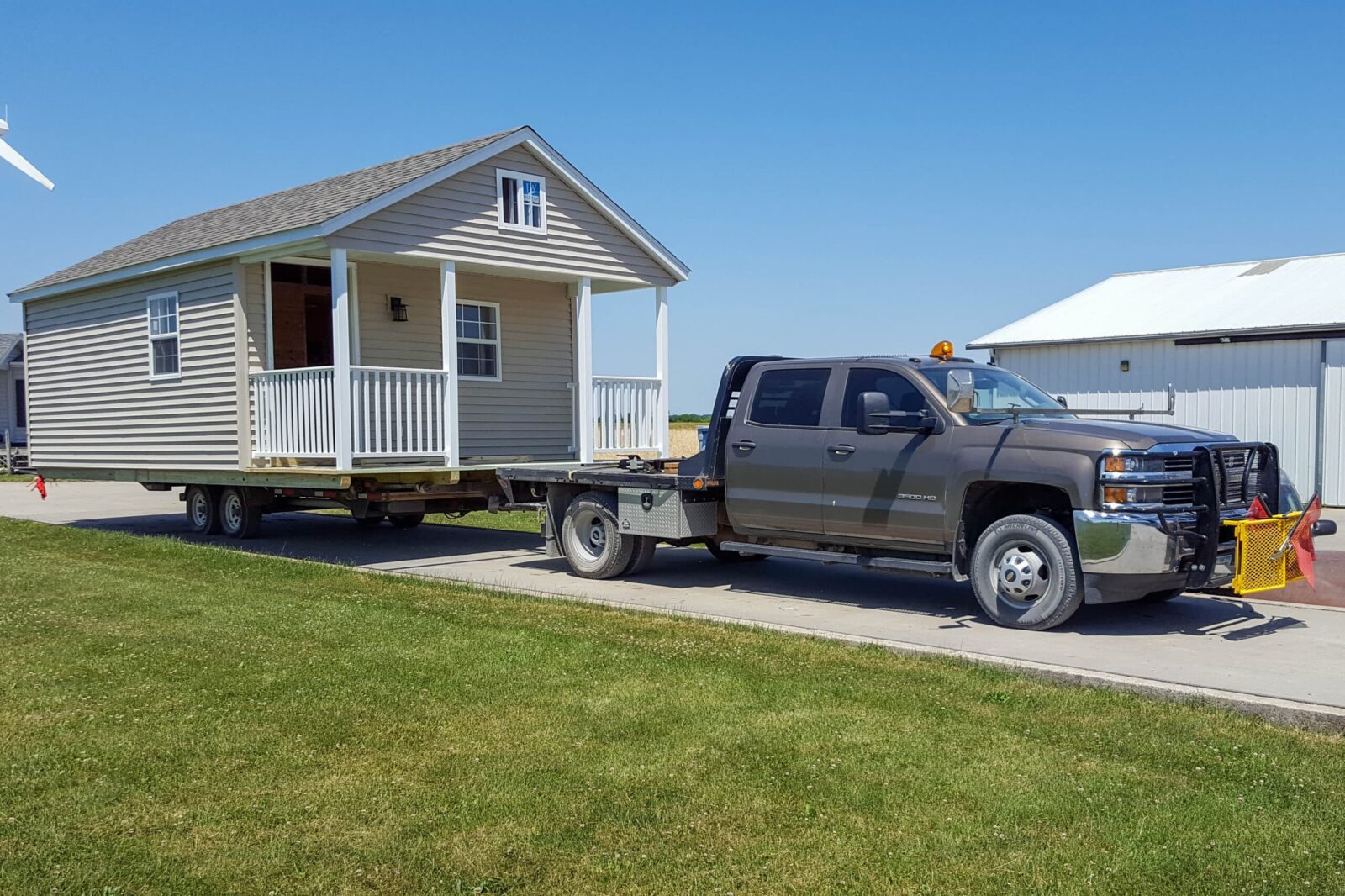 Portable building relocation