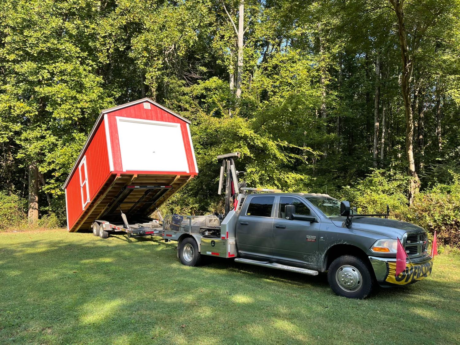 Shed move 2